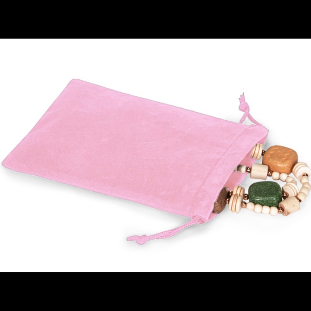 CLEARANCE  25 Velour Jewelry Bags 5 Of Each - Picture 5 of 9